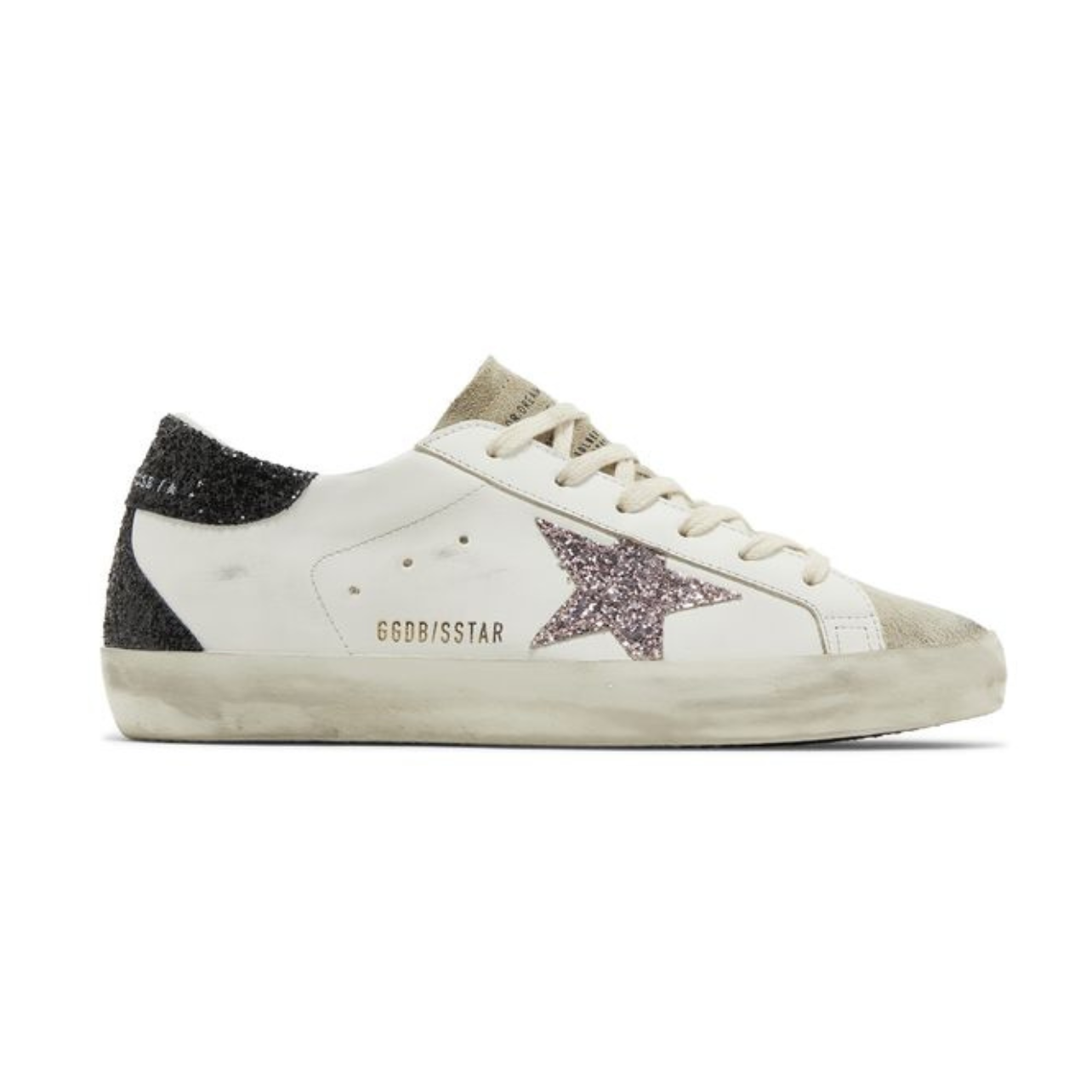 0606C248-CC93-4F70-88CB-55438B7D9F2F.png Golden Goose Super-Star White Mauve Pink Glitter(Women's) - Image 1