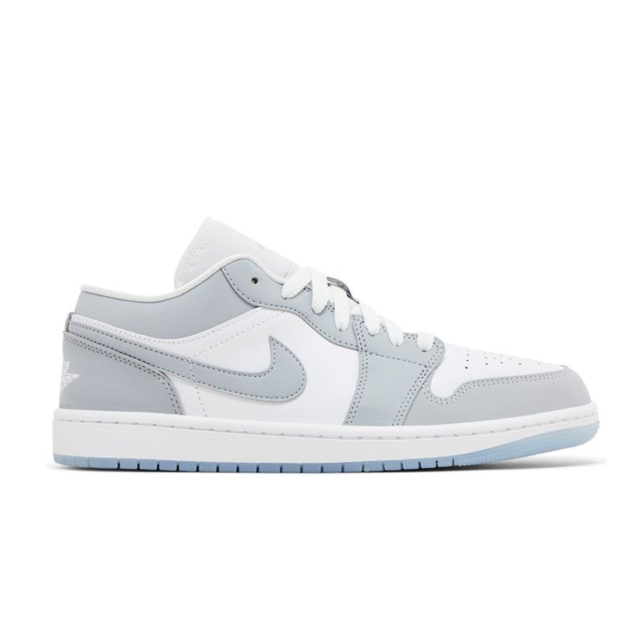 29151778-F82F-4241-AAF6-BC5834996975.png Nike Air Jordan 1 Low 'White Wolf Grey' - Image 1