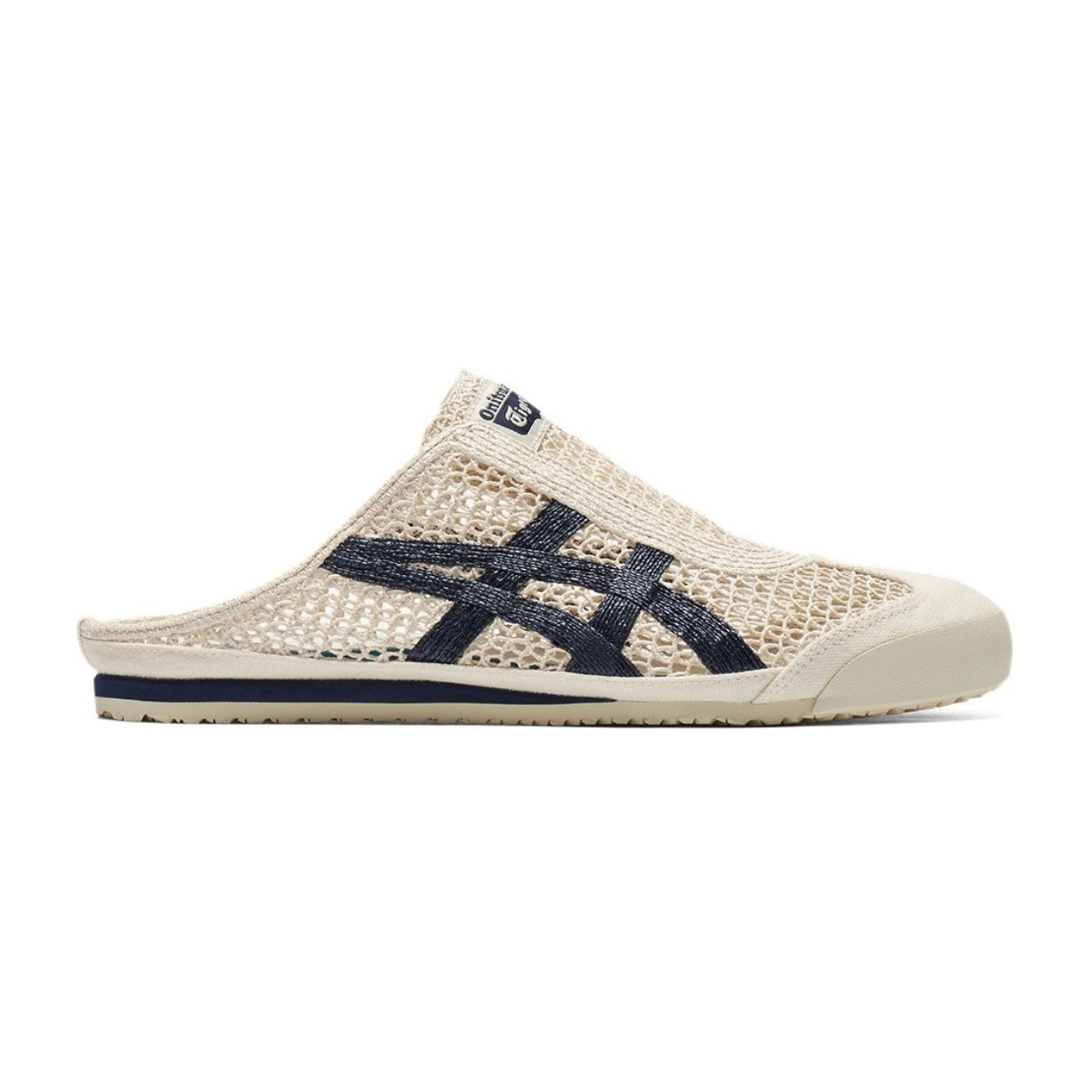 30CA55FB-0FB7-4A2B-B959-87D9EF6288B8.png Onitsuka MEXICO 66 SABOT – BIRCH/PEACOAT - Image 1