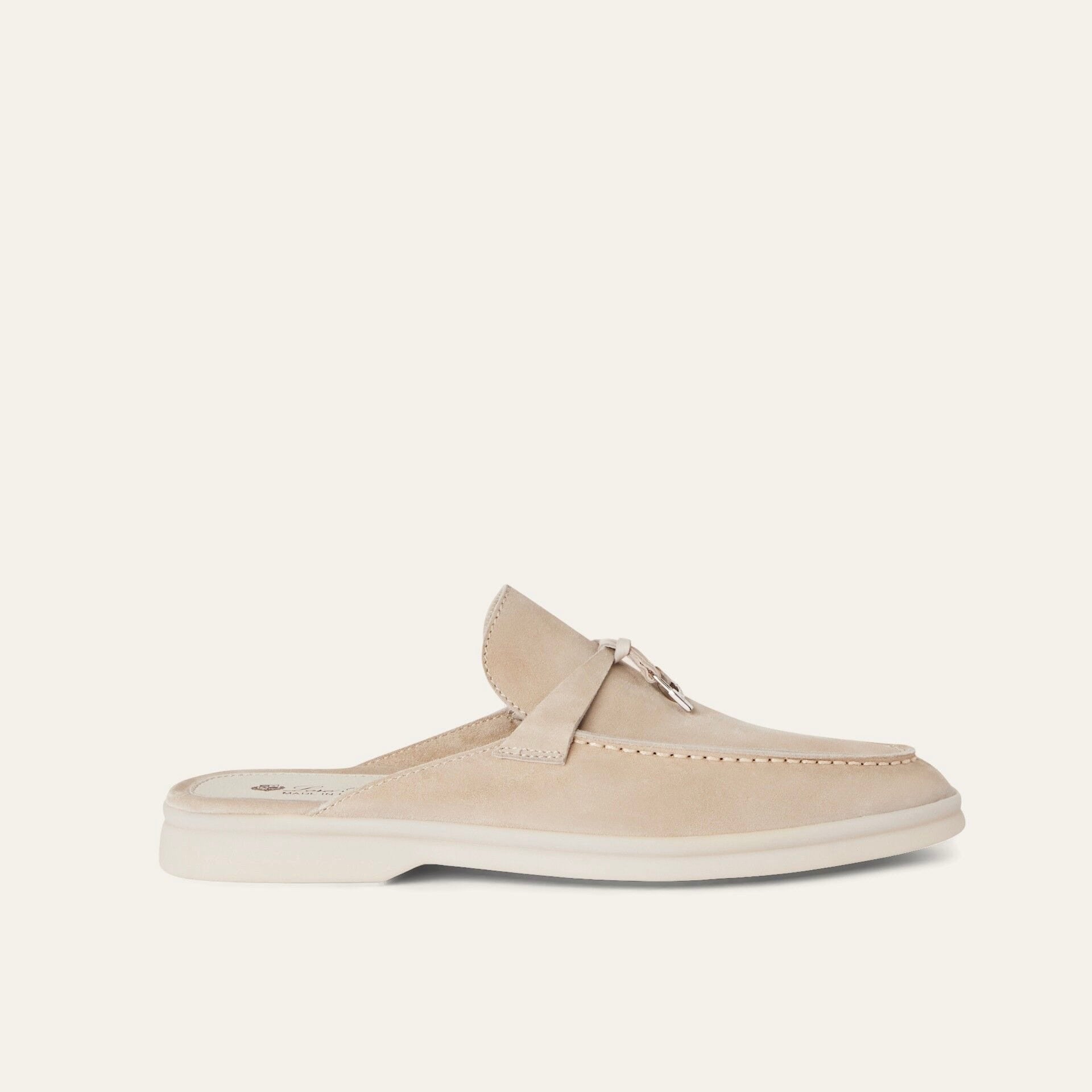 451911B1-A597-4B7D-A2A2-4A80F0CCA105.jpg Loro piana Babouche Charms Walk Loafer 'Linen' - Image 1