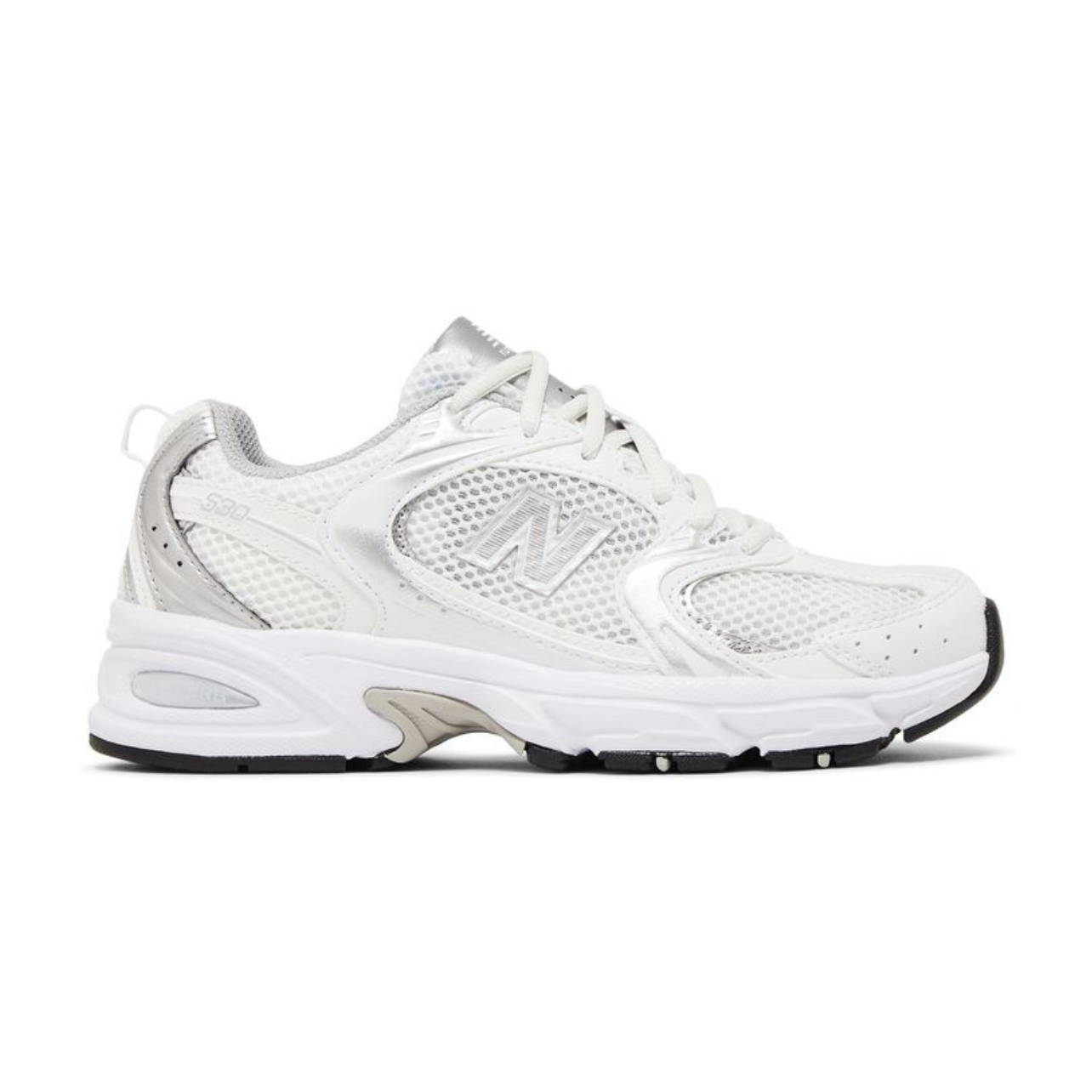 57DD6345-6BB7-41FC-9D1E-1227E32F21E4.png New Balance 530 'Silver White' - Image 1