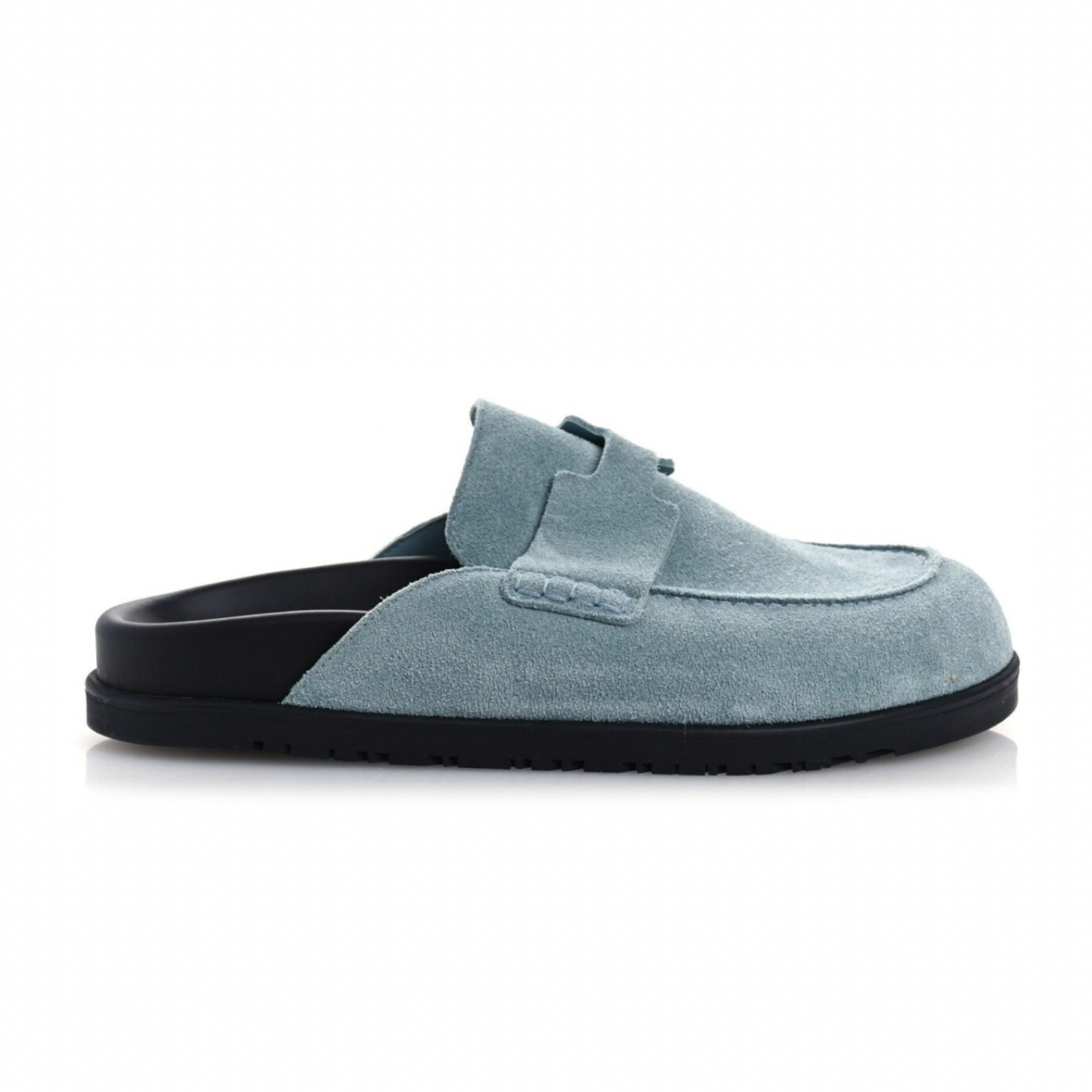 5CCE6718-F406-4DC6-8B74-79C03909C6D1.png Hermès Go mule 'Light Blue' - Image 1