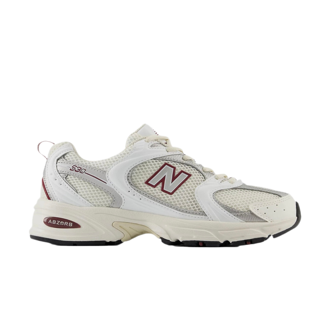 736820E6-8495-4257-B449-3E46C330F2D6.png New Balance 530 'White maroon' - Image 1