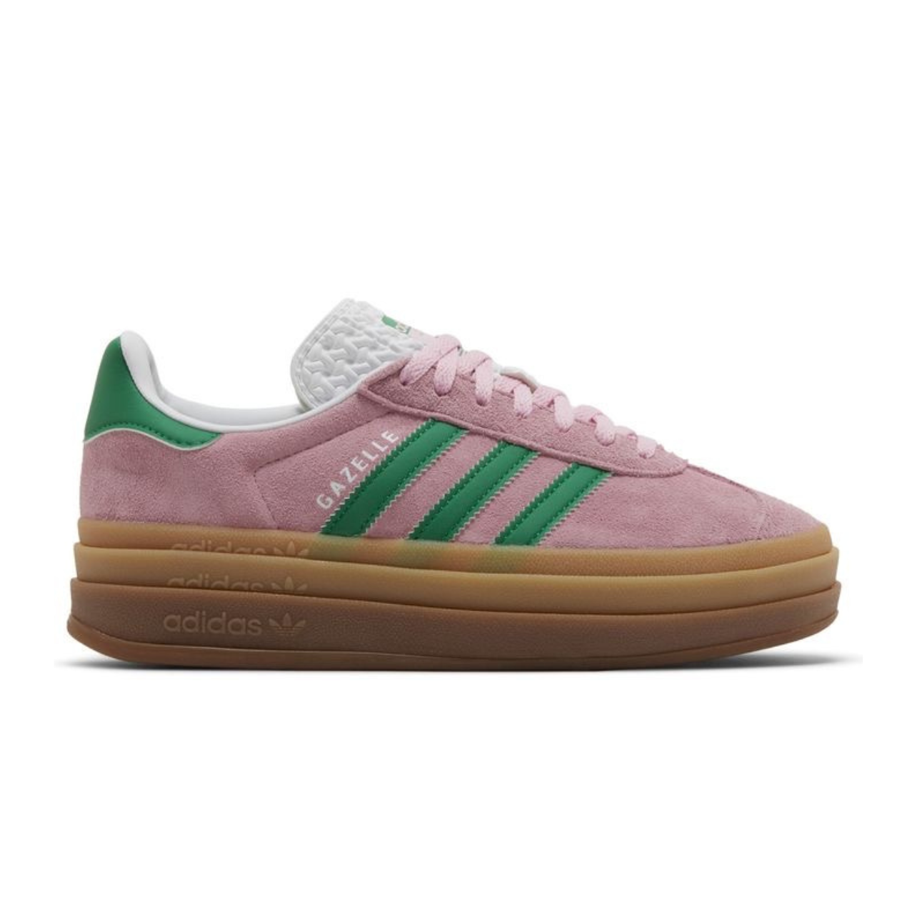 80DF5724-2FEA-4955-8B09-4A47E5C44800.png Adidas Gazelle Bold – True Pink Green - Image 1