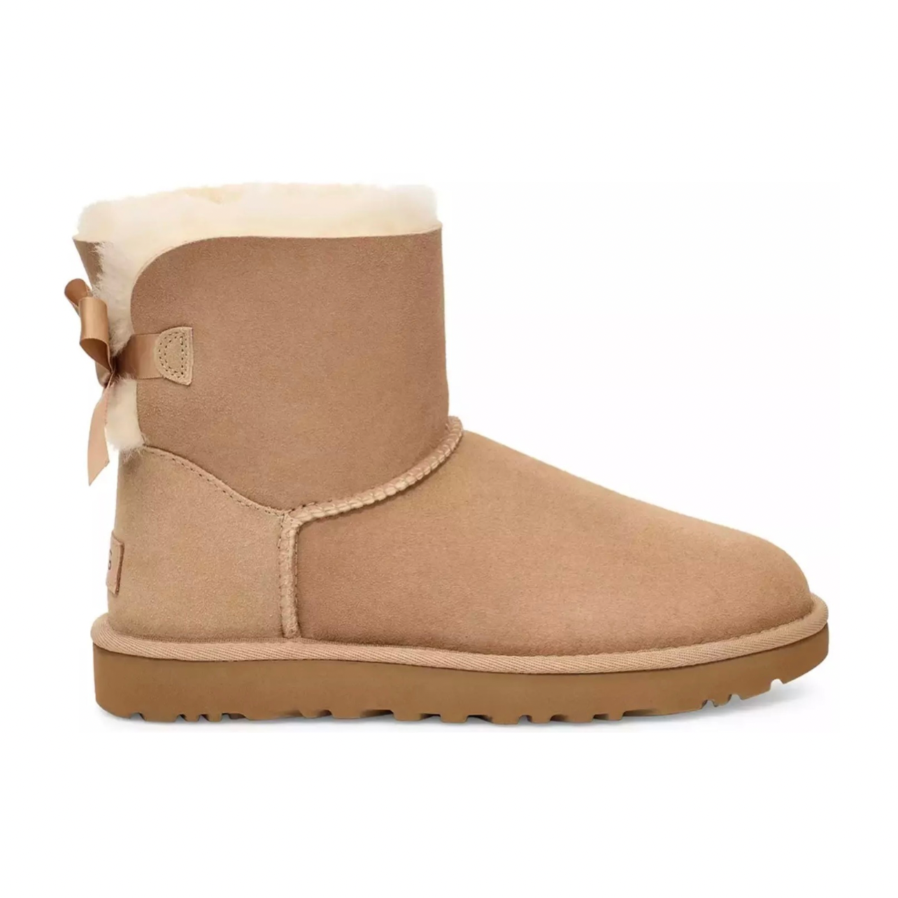 90ECE6F8-8FD6-40F4-94D6-F09DB863FD2F.png Ugg Mini Bailey Bow 2 'Sand' - Image 1
