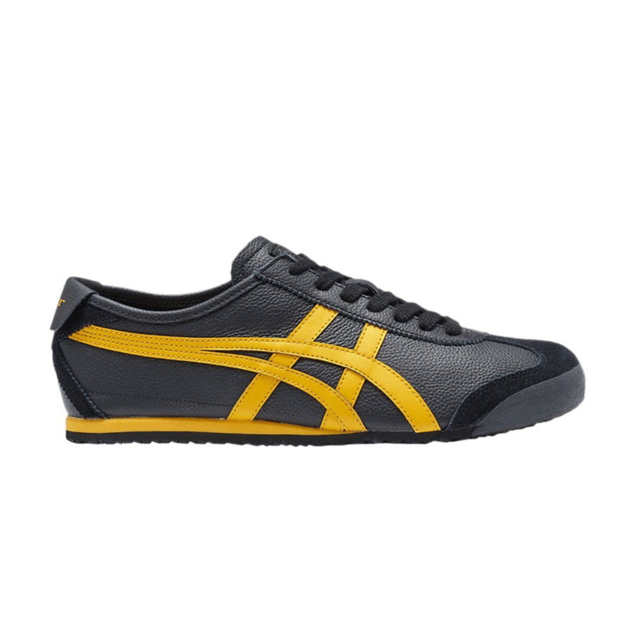 92F6FE49-8C0F-4C98-99A1-48207CF255DC.png Onitsuka Tiger Mexico 66 'Black Yellow - Image 1