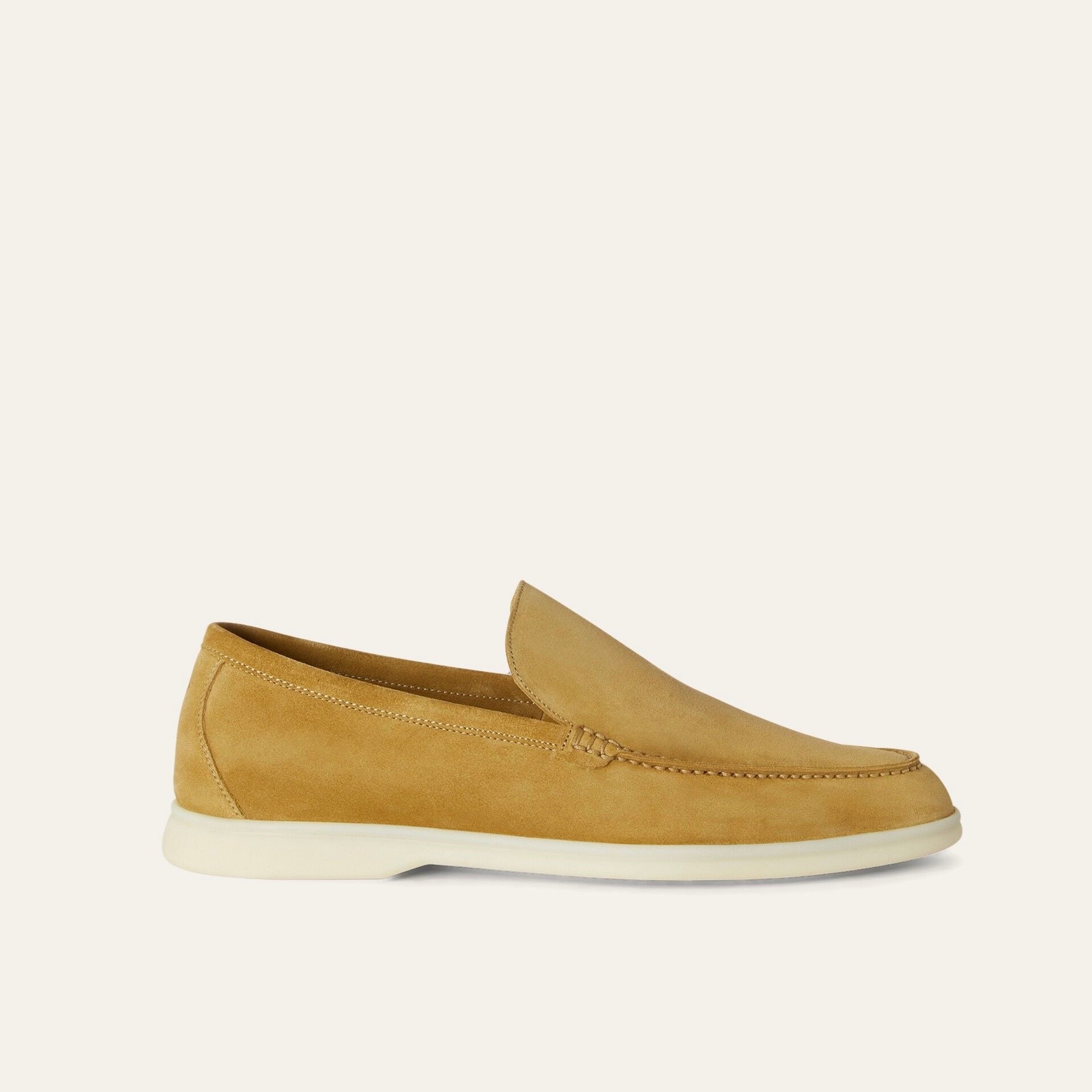 933E8C01-0121-4FED-BE2F-3F9E7C3D9B34.jpg Loro piana Summer Walk Loafer 'Dijon Mustard Yellow (D06N)' - Image 1