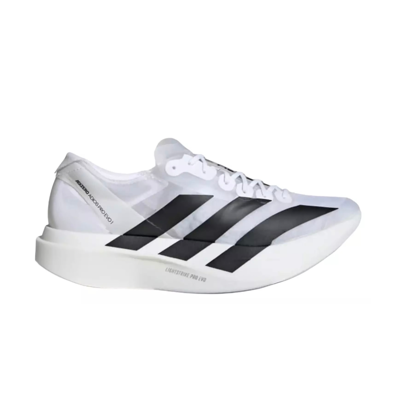 AE8081A0-DF5F-4C22-A302-3FB61F9611DE.png Adidas Adizero Adios Pro Evo 1 'White Black - Image 1