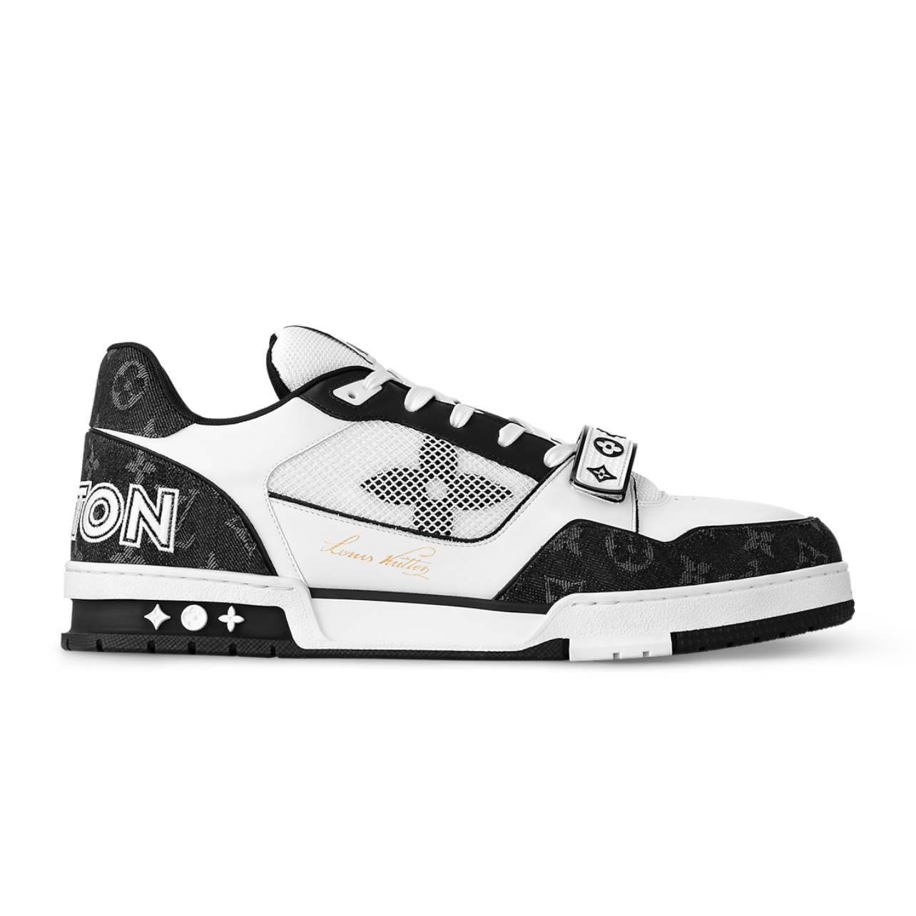 B5690ECA-D014-482E-BD94-3E00FE46D75F.png Louis Vuitton Trainer Sneaker 'Black' - Image 1