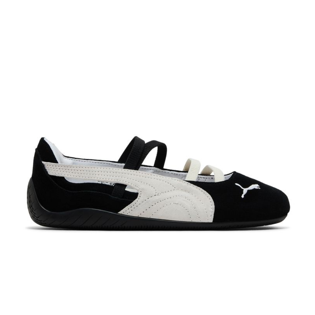 B66EDDDA-4B3E-4D6A-B8F7-C2C9DA7C49C7.png Puma Speedcat Ballet SD 'Black White' - Image 1