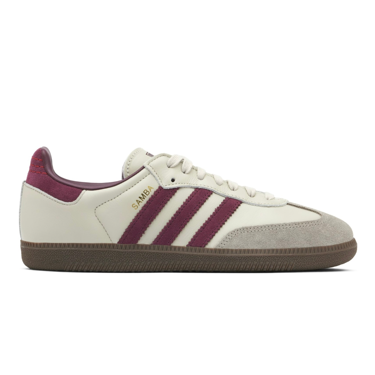D5C1EFD2-A65F-421A-9F57-2D1B3E12D1E4.png Adidas Samba OG – Putty Grey Maroon - Image 1