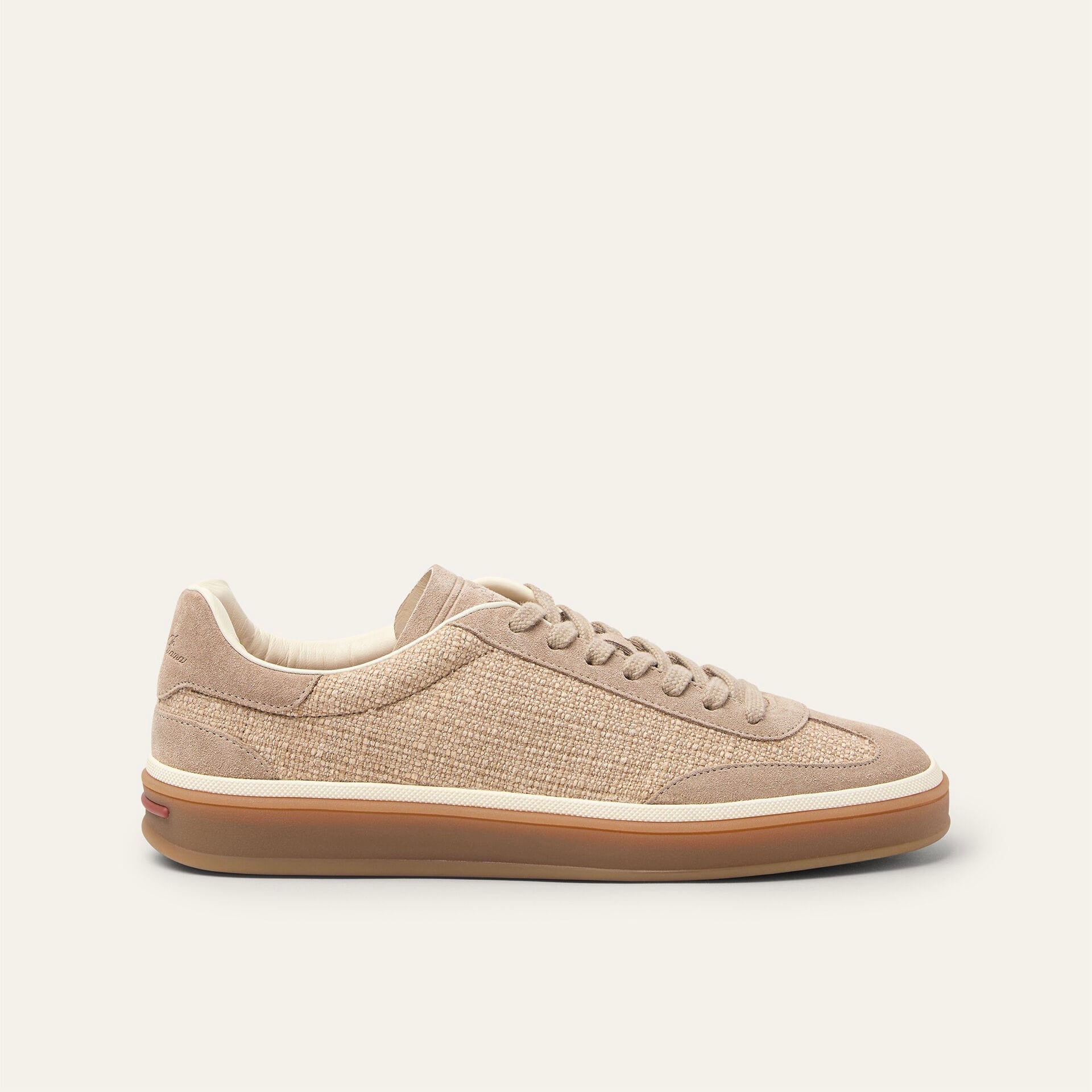 DE582FFC-64FA-4E91-B7E7-A21F12C9E5BB.jpg Loro piana Tennis Walk Sneaker'Pale Wheat (A0JY)' - Image 1
