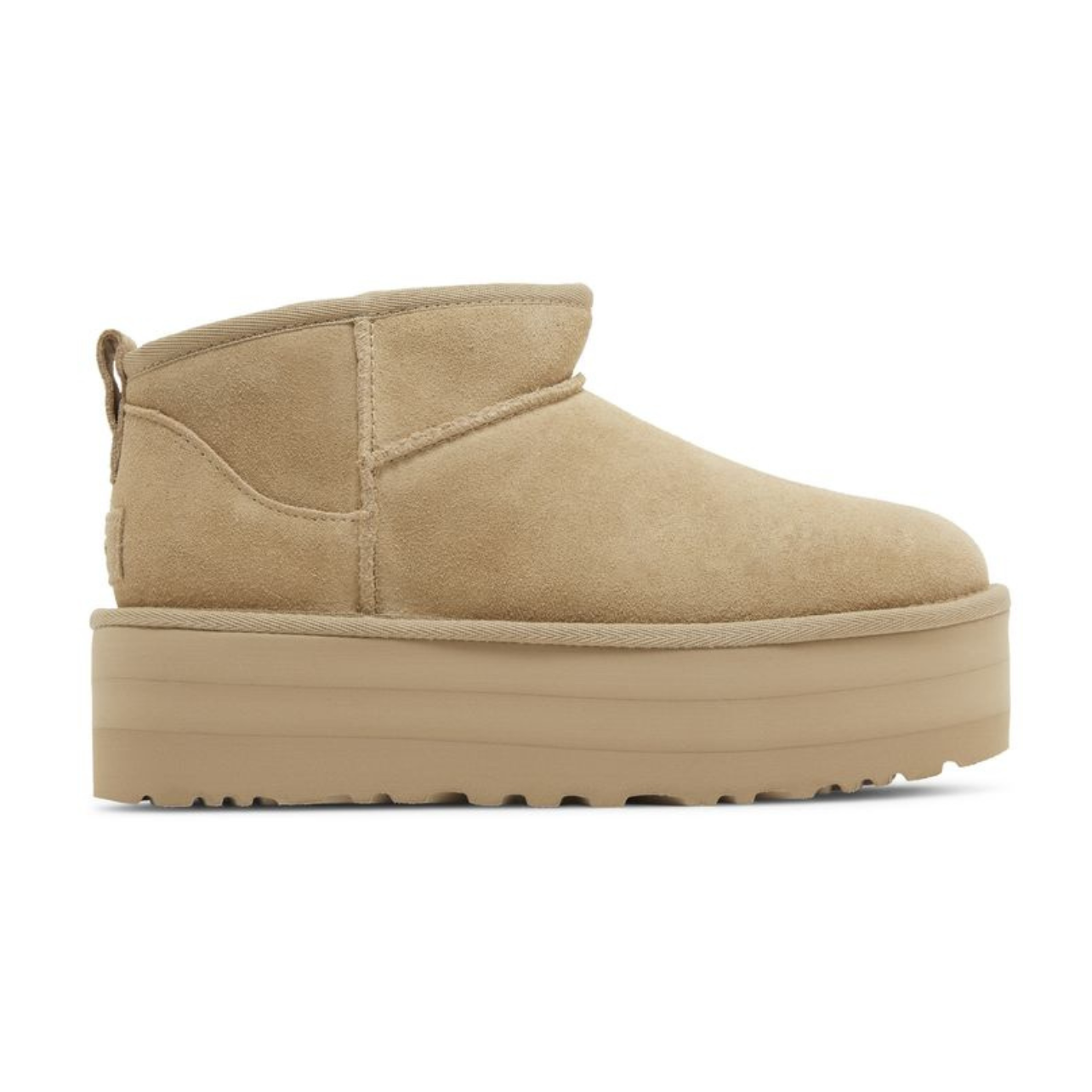 ED2B1872-FC71-4DC6-B46F-71A57F7CB7FF.png Ugg Classic Ultra Mini Platform Boot 'Mustard Seed - Image 1