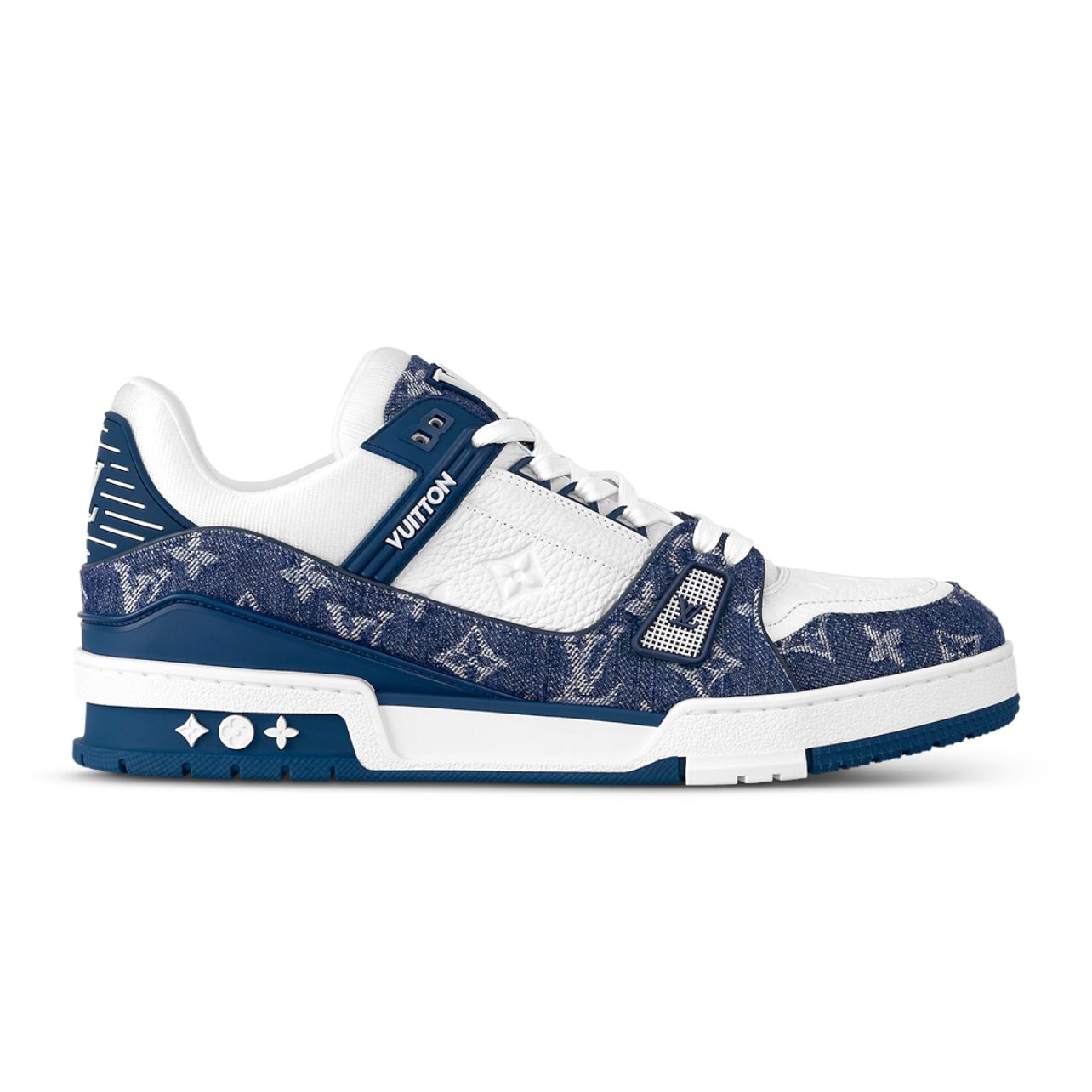 FE0433B0-5798-458D-A2D8-E99056879F40.png Louis Vuitton Trainers Sneaker 'Blue' - Image 1