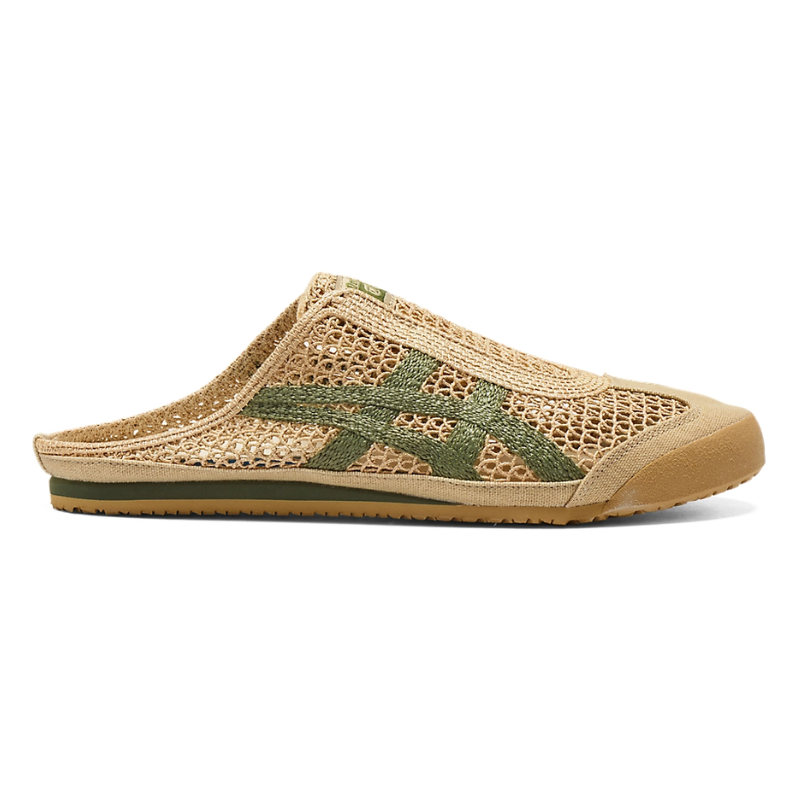 Untitled-design-2025-03-17T001152.259.png Onitsuka MEXICO 66 SABOT – BEIGE/GREEN - Image 1