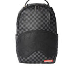 Embroidered Dragons DLX Backpack - Henny Black Checkered Sharkmouth