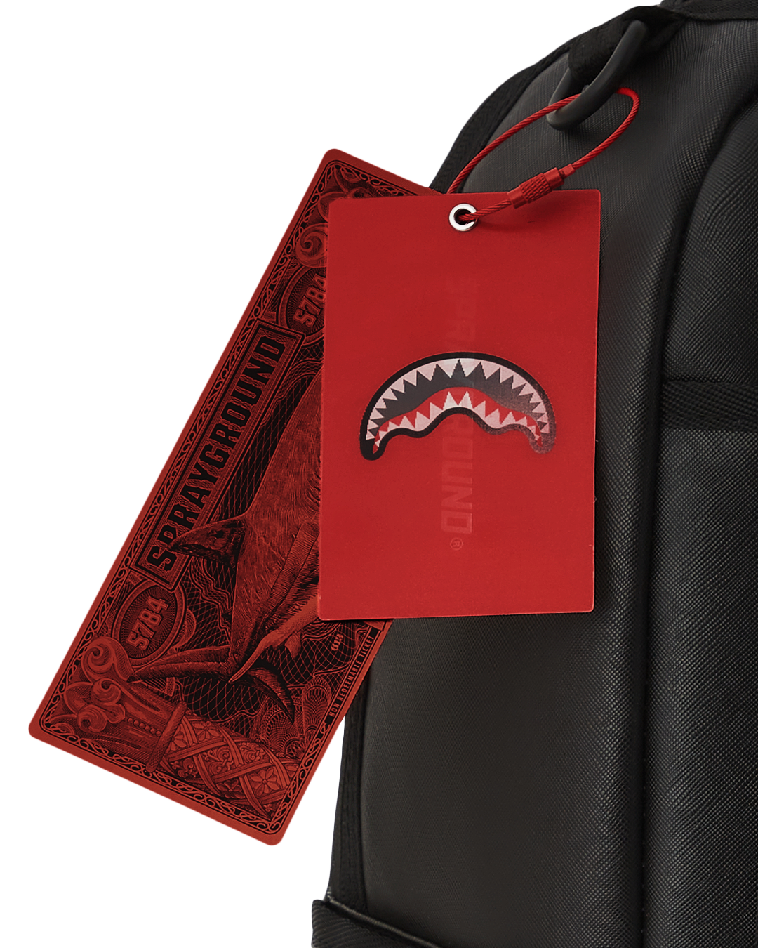 night-graff-embossed-backpack-1.png Night Graff Embossed Backpack - Image 1